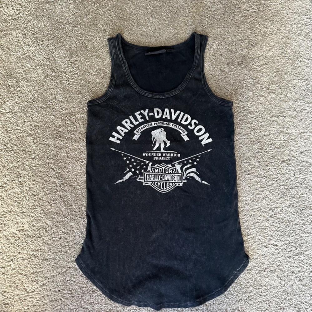 Women's Harley-Davidson Wounded Warrior Project Stars & Stripes Tank